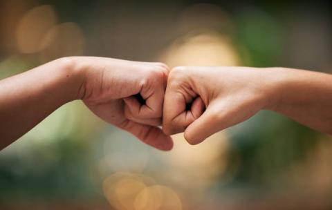 Fist bump