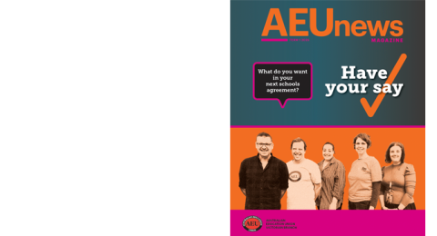 Term 1 2025 edition of AEU News