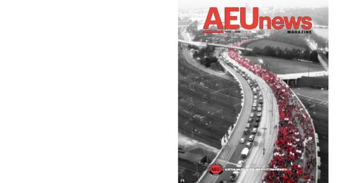 AEU news magazine Term 3 2025 cover