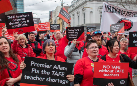 TAFE strike