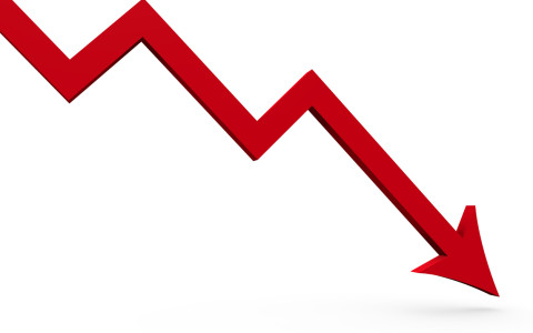 Red arrow pointing downwards